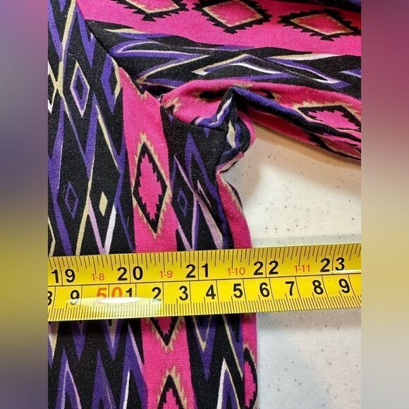 Panhandle Slim Pink and Blue Button Down Shirt - Picture 14 of 15